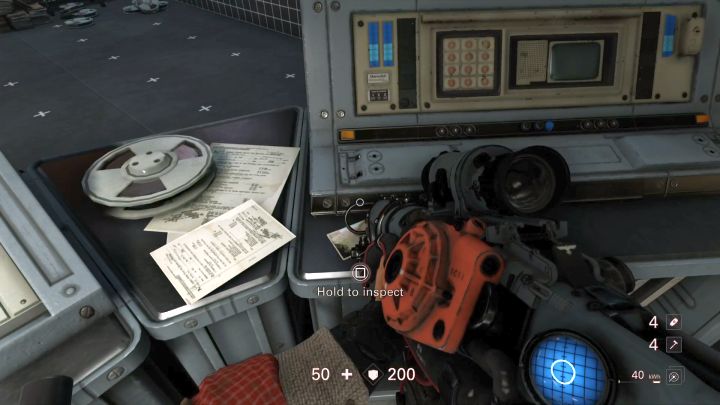 Tekst #78. - Winda i Hangar | Sekrety | Rozdział 4 - Roswell | Sekrety Wolfenstein II - Wolfenstein II: The New Colossus - poradnik do gry