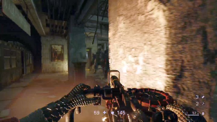 Dwójka Supersoldatów, którzy pojawią się po przesunięciu pociągu. - Metro | Manhattan | Solucja Wolfenstein II: The New Colossus - Wolfenstein II: The New Colossus - poradnik do gry