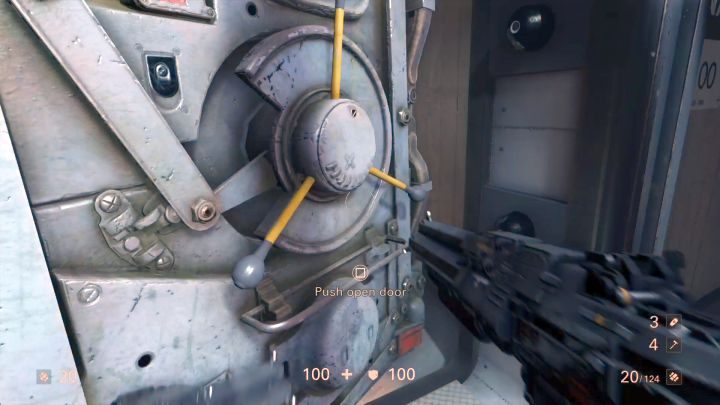 Drzwi, za którymi ukryte jest getto. - Ratowanie Hortona | Nowy Orlean | Solucja Wolfenstein II: The New Colossus - Wolfenstein II: The New Colossus - poradnik do gry