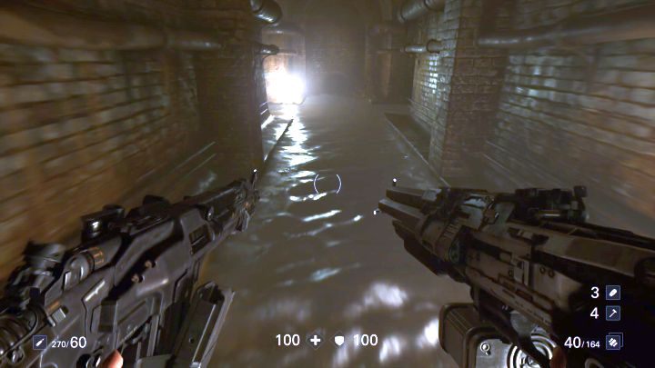 W kanałach nie spotkasz ani jednego wroga. - Lakeview | Nowy Orlean | Solucja Wolfenstein II: The New Colossus - Wolfenstein II: The New Colossus - poradnik do gry