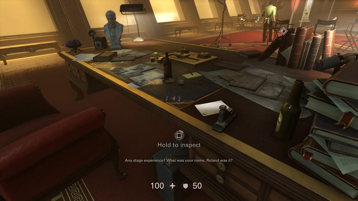 Do zebrania jest tutaj kilka przedmiotów kolekcjonerskich. - Przesłuchanie | Wenus | Solucja Wolfenstein II: The New Colossus - Wolfenstein II: The New Colossus - poradnik do gry