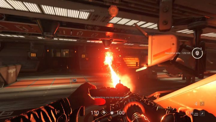 Można oczyszczać korytarze po cichu, można też narobić rozróby. - Przesłuchanie | Wenus | Solucja Wolfenstein II: The New Colossus - Wolfenstein II: The New Colossus - poradnik do gry