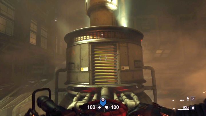 Blokada, przez którą trzeba się przebić. - Powierzchnia | Wenus | Solucja Wolfenstein II: The New Colossus - Wolfenstein II: The New Colossus - poradnik do gry