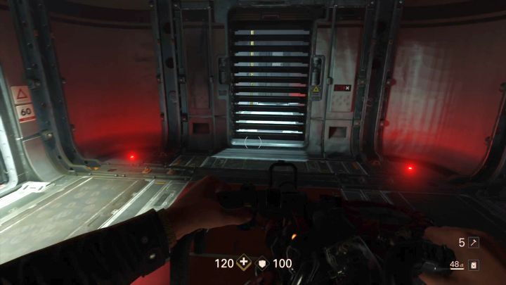 Jedna z kilku dróg przejścia. - Ausmerzer | Solucja Wolfenstein II: The New Colossus - Wolfenstein II: The New Colossus - poradnik do gry