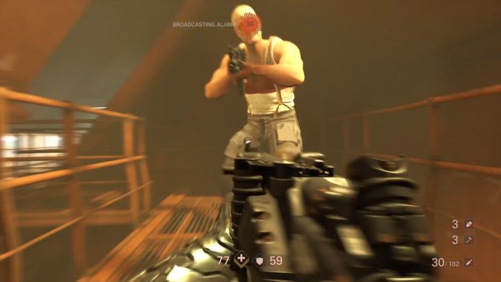 Nagły atak wroga z flanki potrafi bardzo szybko znacząco uszczuplić stan zdrowia. - Porady na start do Wolfenstein II: The New Colossus - Wolfenstein II: The New Colossus - poradnik do gry