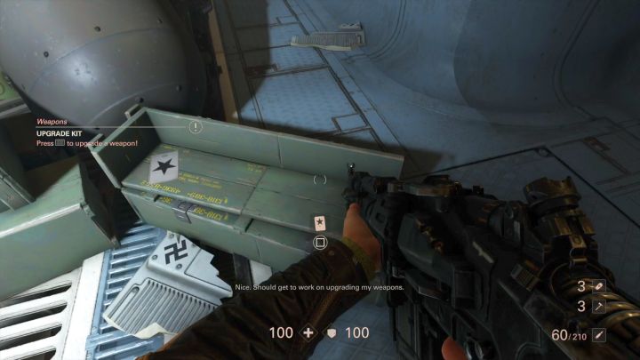 Karta gwiazd #44. - Usprawnienia | Sekrety | Rozdział 6 - Nowa skóra | Sekrety Wolfenstein II - Wolfenstein II: The New Colossus - poradnik do gry