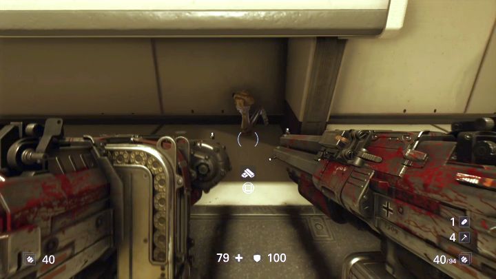 Złoto #46. - Powierzchnia | Sekrety | Rozdział 8 - Wenus | Sekrety Wolfenstein II - Wolfenstein II: The New Colossus - poradnik do gry