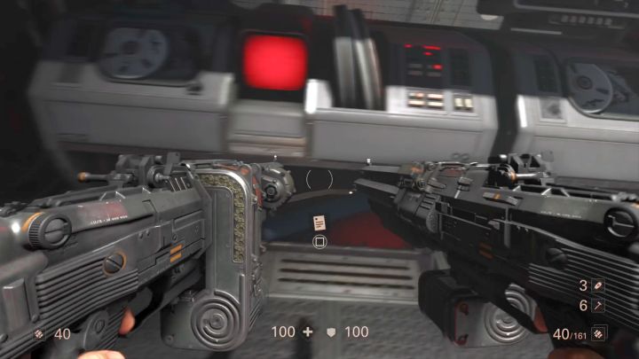 Mapa tej lokacji. - Zagubiony na morzu | Sekrety | Rozdział 9 | Sekrety Wolfenstein II - Wolfenstein II: The New Colossus - poradnik do gry