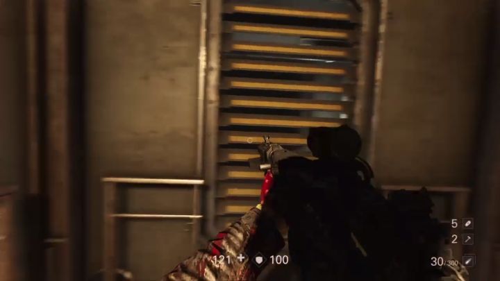 Cały etap w bunkrze rozgrywa się od tyłu. - Misje überdowódców - Mahattan | Wolfenstein II - Wolfenstein II: The New Colossus - poradnik do gry