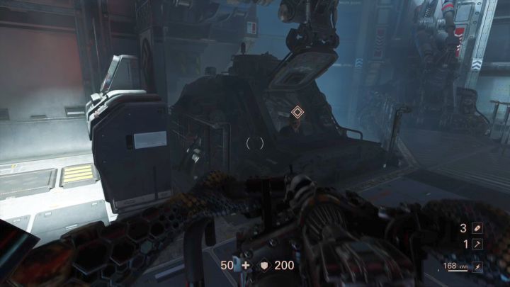 Teraz tylko wejść do kapsuły ratunkowej i misja dobiegnie końca. - Oblężenie | Rozdział 1 - Zjednoczenie | Opis przejścia | Wolfenstein II - Wolfenstein II: The New Colossus - poradnik do gry