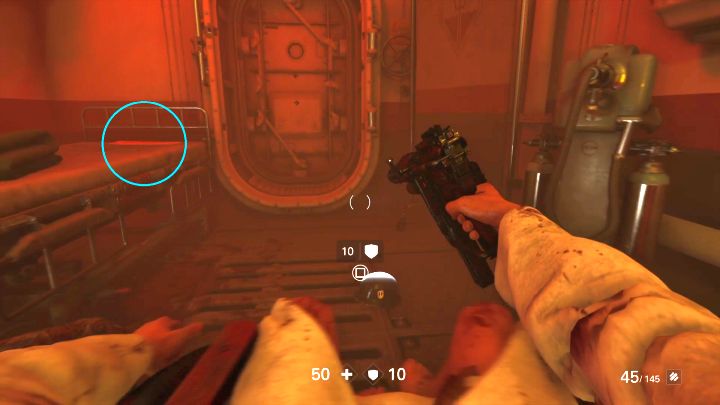 Pierwsza w grze grafika koncepcyjna. - Sekrety w Przebudzenie - Rozdział 1 Zjednoczenie | Sekrety Wolfenstein II - Wolfenstein II: The New Colossus - poradnik do gry