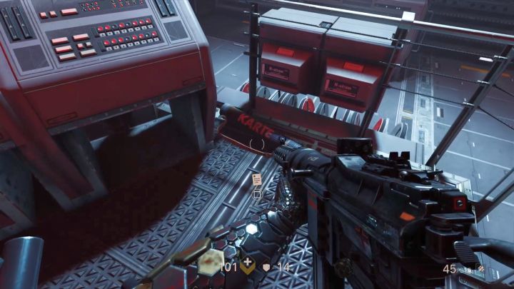 Mapa tej lokacji. - Sekrety w Oblężenie - Rozdział 1 Zjednoczenie | Sekrety Wolfenstein II - Wolfenstein II: The New Colossus - poradnik do gry