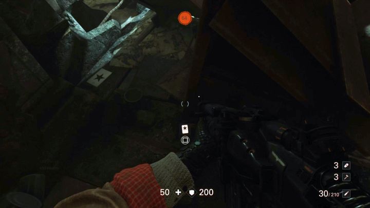 Karta gwiazd #16. - Śródmieście - Sekrety i znajdźki | Sekrety Wolfenstein II - Wolfenstein II: The New Colossus - poradnik do gry