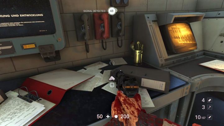 Kolejne złoto do zebrania. - Podziemna Stacja Kolejowa | Sekrety | Rozdział 4 - Roswell - Wolfenstein II: The New Colossus - poradnik do gry