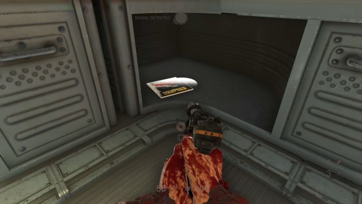 Jedyne nagranie w tej lokacji. - Podziemna Stacja Kolejowa | Sekrety | Rozdział 4 - Roswell - Wolfenstein II: The New Colossus - poradnik do gry