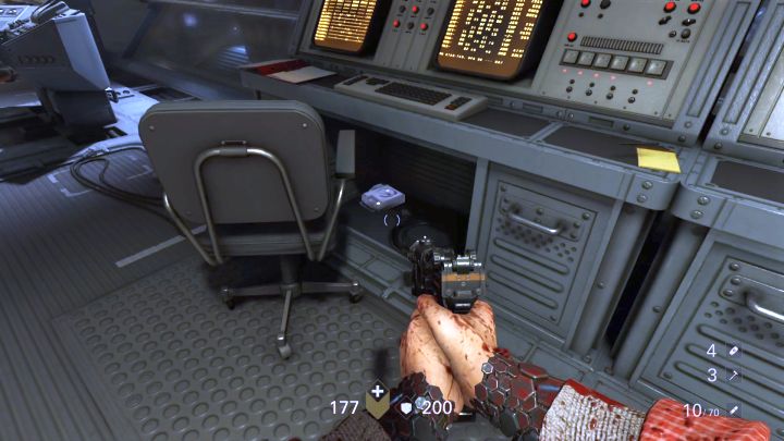 Kolejny tekst do zebrania. - Podziemna Stacja Kolejowa | Sekrety | Rozdział 4 - Roswell - Wolfenstein II: The New Colossus - poradnik do gry