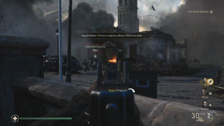 2 - Call of Duty WW2: Twierdza, Stronghold - Solucja - Call of Duty: WW2 - poradnik do gry