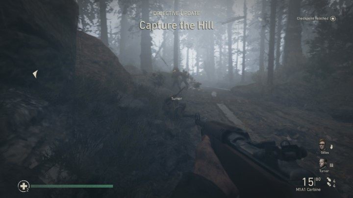 1 - Call of Duty WW2: Wzgórze 493, Hill 493 - Solucja - Call of Duty: WW2 - poradnik do gry