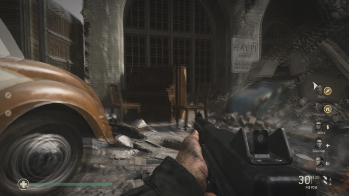 Znajdźka jest mniej więcej na początku tej misji - Call of Duty WW2: Przypadkowe ofiary - Pamiątki, sekrety, znajdźki - Call of Duty: WW2 - poradnik do gry