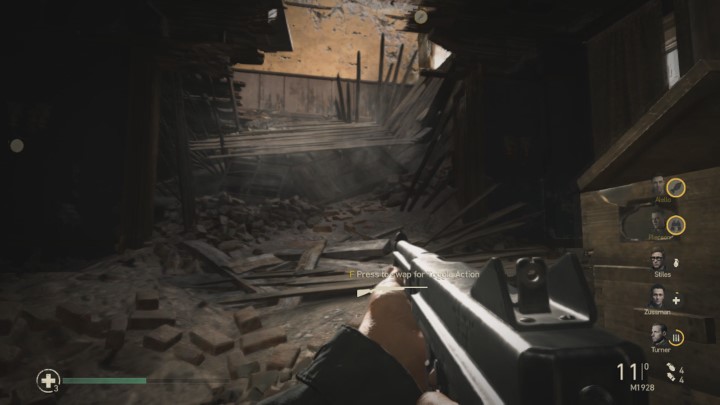 Skieruj się na górę tym wejściem - Call of Duty WW2: Przypadkowe ofiary - Pamiątki, sekrety, znajdźki - Call of Duty: WW2 - poradnik do gry