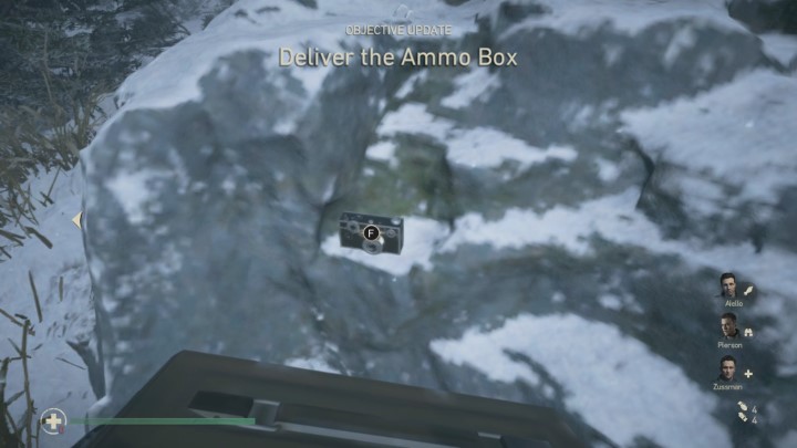 Gdy tylko odzyskasz kontrolę nad postacią, skieruj się do najbliższego kamienia - Call of Duty WW2: Ofensywa w Ardenach - Pamiątki, sekrety, znajdźki - Call of Duty: WW2 - poradnik do gry