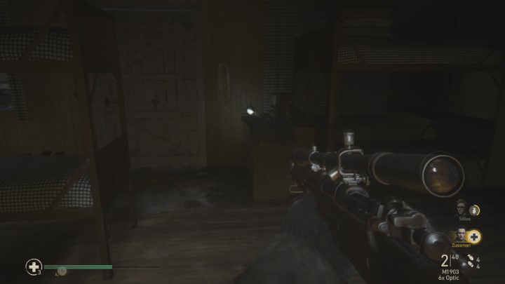 W środku również spotkasz przeciwników - Call of Duty WW2: Zasadzka - Pamiątki, sekrety, znajdźki - Call of Duty: WW2 - poradnik do gry