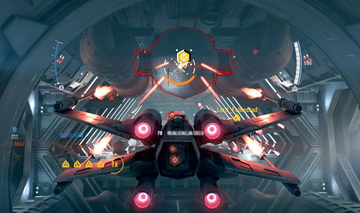 Myśliwce często sprawdzają się jako pojazd kompromisowy: do realizacji celów misji a zarazem niszczenia oponentów - Star Wars Battlefront 2: Pojazdy powietrzne - Star Wars Battlefront 2 - poradnik do gry