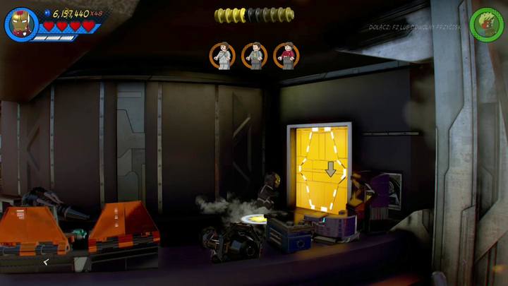 Kolejny sekret znajduje się pod pierwszą zagadką uratowania cywilów - Sekrety Misja 1 - Czy ktoś pokona Esona | LEGO Marvel Super Heroes 2 - LEGO Marvel Super Heroes 2 - poradnik do gry