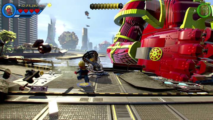 Dziewiąty skarb znajdziesz w trzeciej fazie misji - walka z Esonem - Sekrety Misja 1 - Czy ktoś pokona Esona | LEGO Marvel Super Heroes 2 - LEGO Marvel Super Heroes 2 - poradnik do gry