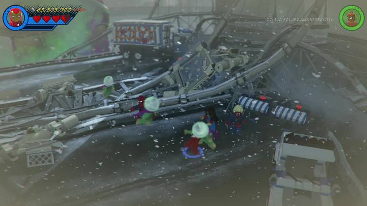 W trzeciej części misji (wydarzenia na Moście Brooklińskim) znajdziesz kolejny skarb - Sekrety Misja 2 - Z Avengers dookoła świata | LEGO Marvel Super Heroes 2 - LEGO Marvel Super Heroes 2 - poradnik do gry