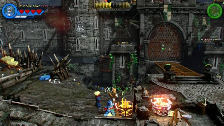 Pierwszy minizestaw zdobędziesz w momencie jak ugasisz pięć ognisk - Sekrety Misja 3 - Czarno to widzę | LEGO Marvel Super Heroes 2 - LEGO Marvel Super Heroes 2 - poradnik do gry