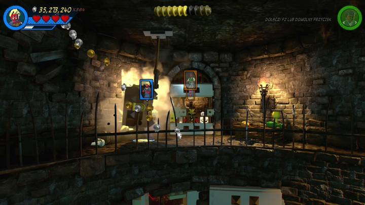 Ostatni minizestaw znajdziesz na pierwszym piętrze komnaty - Sekrety Misja 3 - Czarno to widzę | LEGO Marvel Super Heroes 2 - LEGO Marvel Super Heroes 2 - poradnik do gry