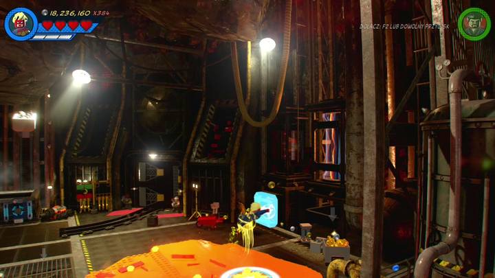 Piąty i ostatni znajduje się w prawym rogu, zaraz przy końcu lokacji - Sekrety Misja 4 - Małpie figle | LEGO Marvel Super Heroes 2 - LEGO Marvel Super Heroes 2 - poradnik do gry