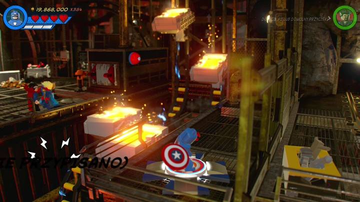 Piąty minizestaw znajdziesz obok dźwigu - Sekrety Misja 4 - Małpie figle | LEGO Marvel Super Heroes 2 - LEGO Marvel Super Heroes 2 - poradnik do gry