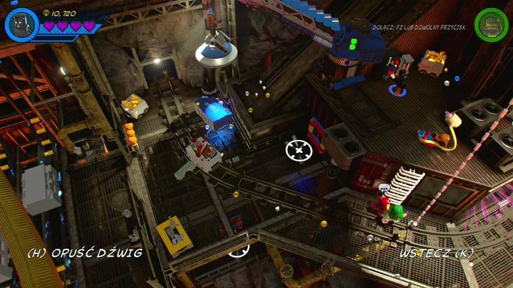 Szósty minizestaw będziesz mógł zebrać podczas korzystania z dźwigu - Sekrety Misja 4 - Małpie figle | LEGO Marvel Super Heroes 2 - LEGO Marvel Super Heroes 2 - poradnik do gry