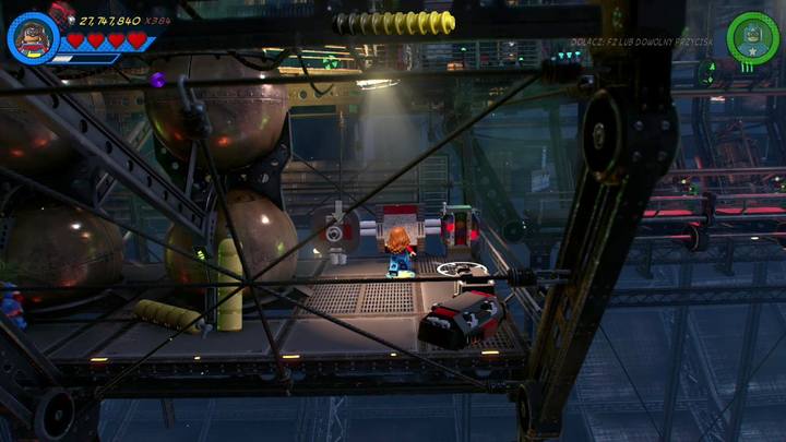 Na niższym piętrze, zaraz po zebraniu minizestawu z numerkiem szóstym znajdziesz komputer - Sekrety Misja 5 - Hydra, wredna wydra | LEGO Marvel Super Heroes 2 - LEGO Marvel Super Heroes 2 - poradnik do gry