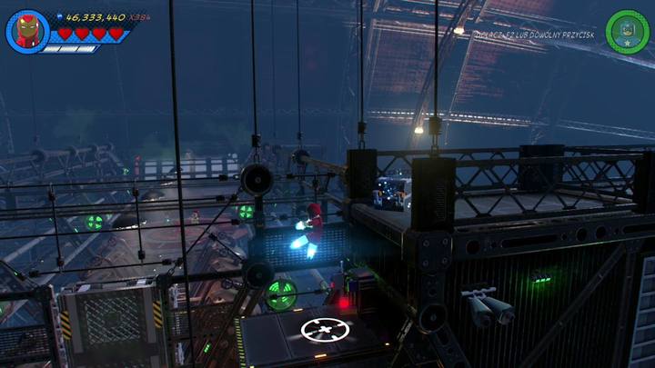 Ósmy minizestaw znajdziesz pod koniec lokacji, tuż przed mostem prowadzącym do bossa - Sekrety Misja 5 - Hydra, wredna wydra | LEGO Marvel Super Heroes 2 - LEGO Marvel Super Heroes 2 - poradnik do gry