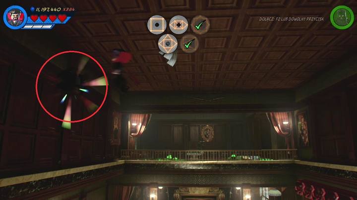 W tym samym pomieszczeniu, w którym znajdował się minizestaw z numerkiem trzecim znajdziesz kolejny, oznaczony numerem piątym - Sekrety Misja 8 - Po runach do celu | LEGO Marvel Super Heroes 2 - LEGO Marvel Super Heroes 2 - poradnik do gry