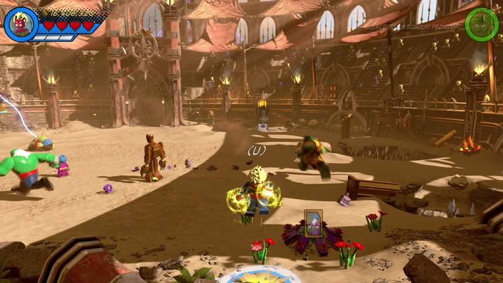 W tym momencie będziesz mógł zebrać dwa minizestawy na raz - Sekrety Misja 15 - Red King i jego ring | LEGO Marvel Super Heroes 2 - LEGO Marvel Super Heroes 2 - poradnik do gry