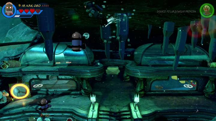 Czwarty minizestaw zawieszony jest pod sufitem - Sekrety Misja 16 - Torg-Nado | LEGO Marvel Super Heroes 2 - LEGO Marvel Super Heroes 2 - poradnik do gry