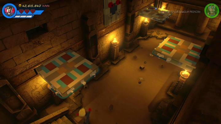 Kolejny minizestaw znajdziesz w momencie, w którym musisz przejść przez ruchome piaski - Sekrety Misja 17 - Chyba widziałem kotecka | LEGO Marvel Super Heroes 2 - LEGO Marvel Super Heroes 2 - poradnik do gry