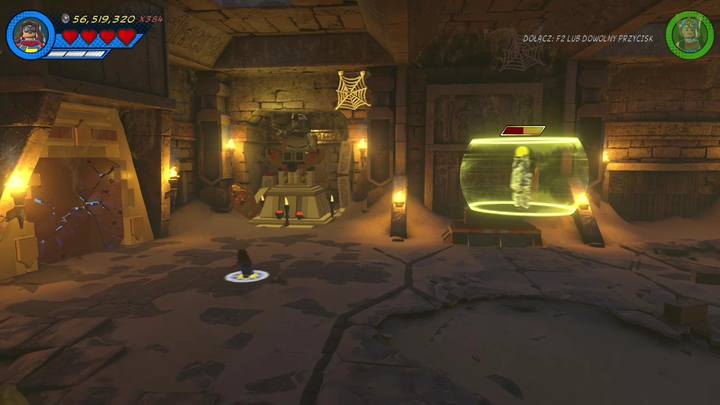 Dziesiąty, a zarazem ostatni już sekret znajduje się w głównym pomieszczeniu, pod koniec misji - Sekrety Misja 17 - Chyba widziałem kotecka | LEGO Marvel Super Heroes 2 - LEGO Marvel Super Heroes 2 - poradnik do gry