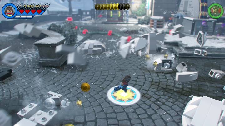 Ósmy minizestaw znajdziesz niedaleko siódmego - Sekrety Misja 18 - Główka pracuje | LEGO Marvel Super Heroes 2 - LEGO Marvel Super Heroes 2 - poradnik do gry