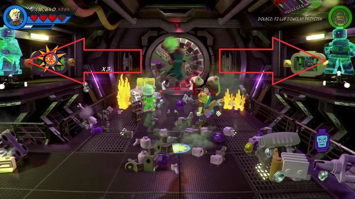 Kolejny minizestaw zdobędziesz po zniszczeniu pięciu hologramów z podobizną Kanga - Sekrety Misja 19 - Na ostrzu miecza | LEGO Marvel Super Heroes 2 - LEGO Marvel Super Heroes 2 - poradnik do gry