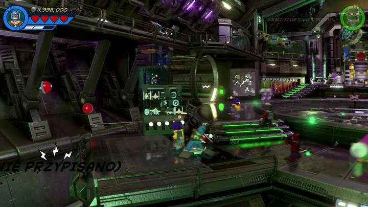 Przejdź do kolejnej części placówki i wejdź na platformę dla Kapitana Ameryki - Sekrety Misja 19 - Na ostrzu miecza | LEGO Marvel Super Heroes 2 - LEGO Marvel Super Heroes 2 - poradnik do gry