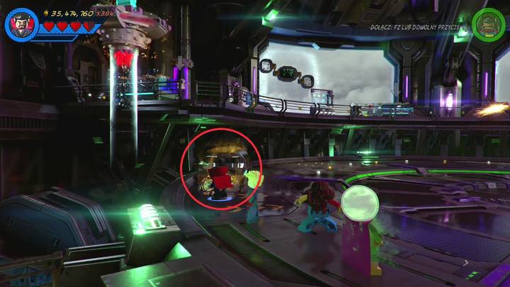 Żeby zdobyć ósmy minizestaw musisz zmienić położenie pięciu elementów z klocków - Sekrety Misja 19 - Na ostrzu miecza | LEGO Marvel Super Heroes 2 - LEGO Marvel Super Heroes 2 - poradnik do gry