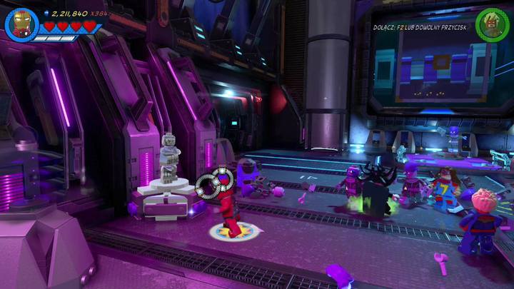 Pierwszy minizestaw zdobędziesz w momencie, w którym zniszczysz trzy srebrne posągi - Sekrety Misja 20 - Poza czasem | LEGO Marvel Super Heroes 2 - LEGO Marvel Super Heroes 2 - poradnik do gry