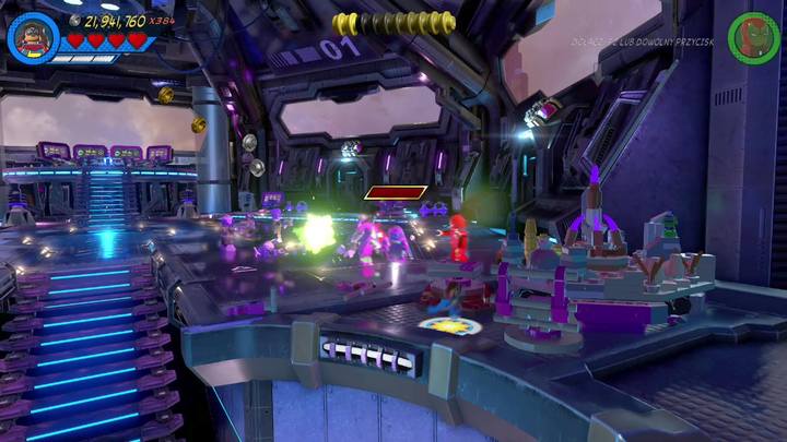 Szósty minizestaw znajdziesz już na sali, w której walczyć będziesz z samym Kangiem - Sekrety Misja 20 - Poza czasem | LEGO Marvel Super Heroes 2 - LEGO Marvel Super Heroes 2 - poradnik do gry