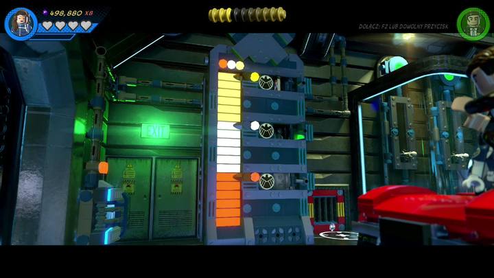 Zadanie polega na ostrzeliwaniu tarcz podczas testowania pojazdu - Misja 2 - Symulowane sytuacje | Misje Gwenpool | Solucja - LEGO Marvel Super Heroes 2 - poradnik do gry