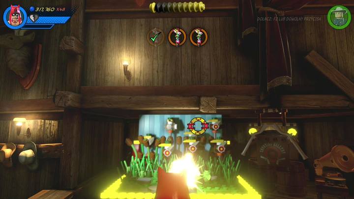 Po ugaszeniu pożaru będziesz mieć możliwość zebrania różowego klocka - Misja 5 - To tu, Totem | Misje Gwenpool | Solucja LEGO Marvel Super Heroes 2 - LEGO Marvel Super Heroes 2 - poradnik do gry